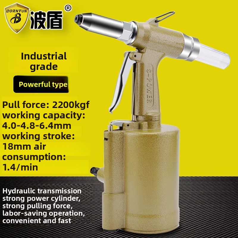 Rivet Gun Air - Pneumatic Rivet Gun 4-6.4mm Rivet Gun