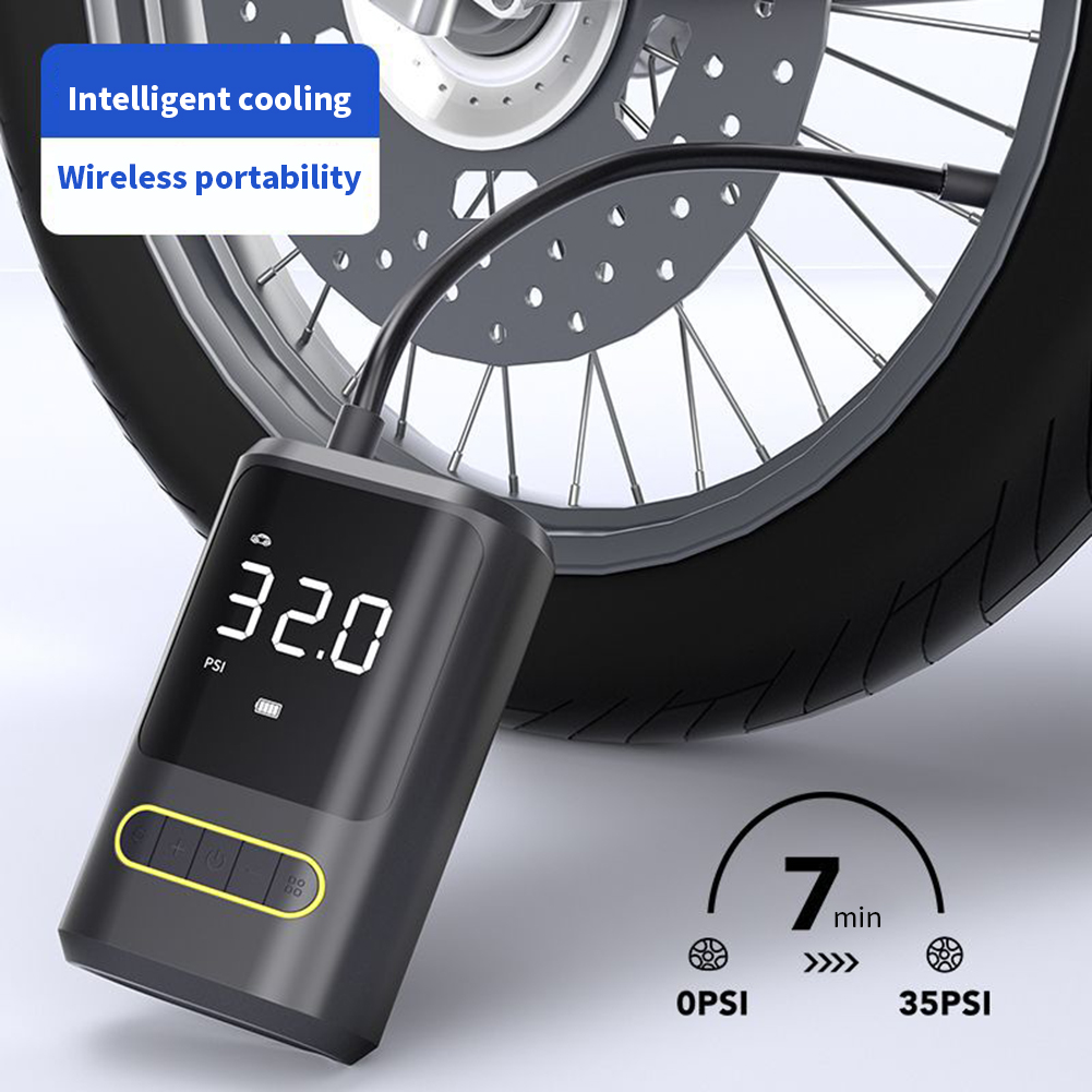 Air Compressor - Electric Tire Inflator Inflation Pump Car