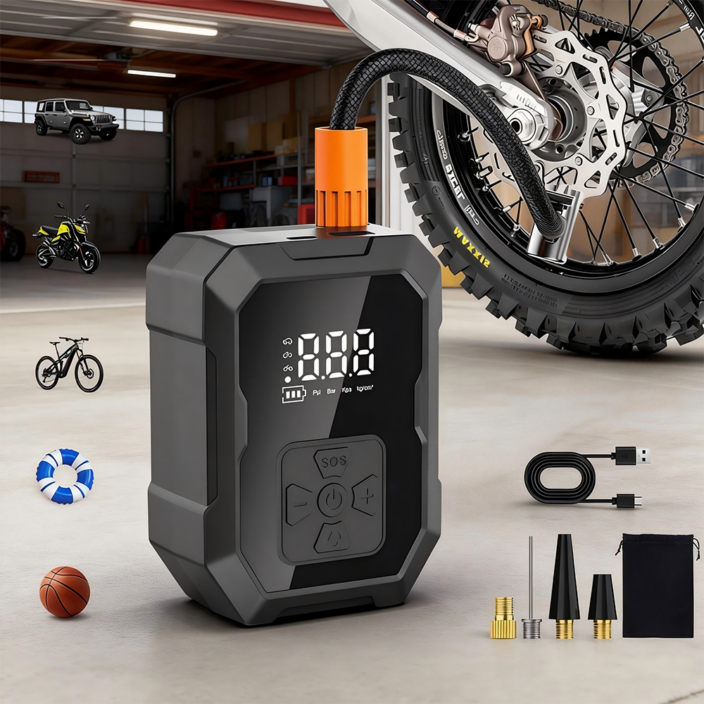 Air Compressor - YIJU Mini Air Pump Tire Inflator