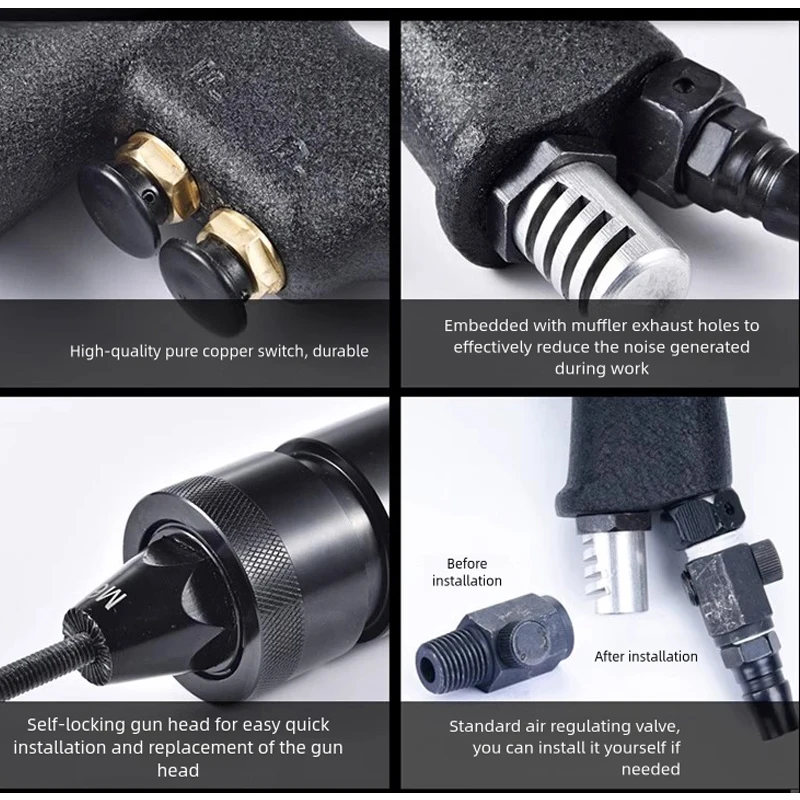 2026 Air Pneumatic Rivet Nut G - Rivet Gun Air reseña y precio