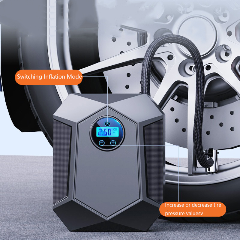 DC12V Portable Wired Car Tire  - Air Compressor reseña y precio