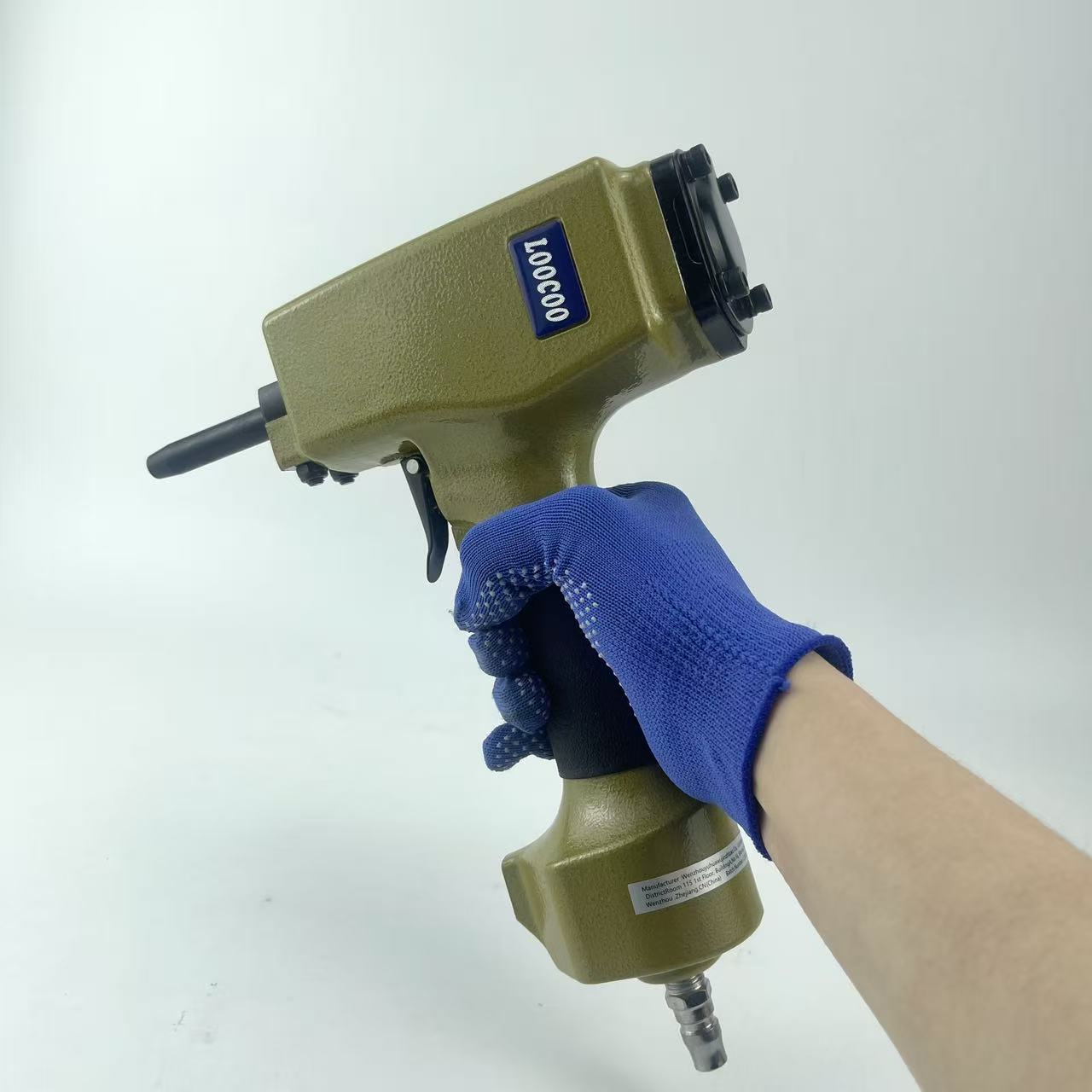 Nails Recycling pallet wood wo - Rivet Gun Air reseña y precio