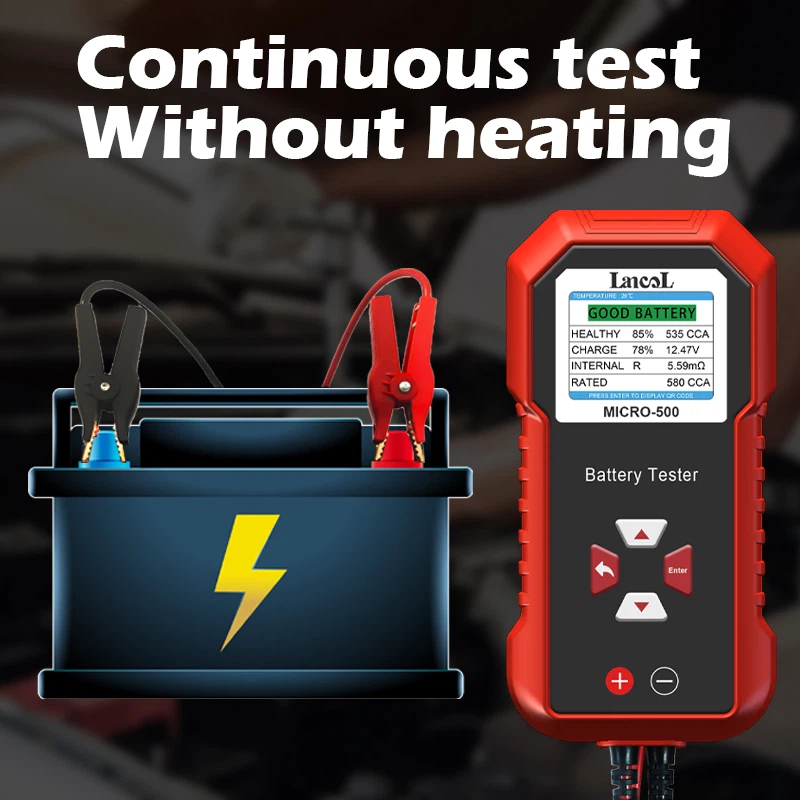Lancol Micro 500 12V 24V Car B - Battery Load Tester reseña y precio