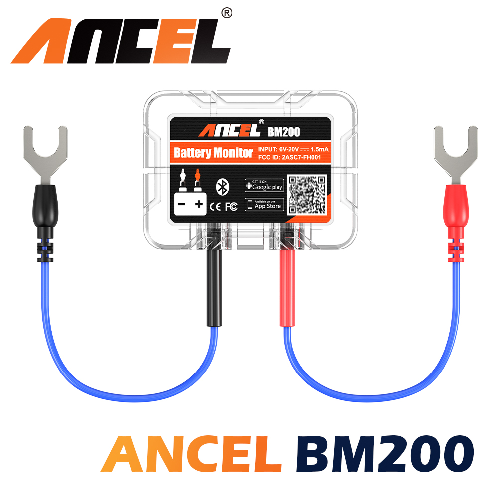 ANCEL BM200 Wireless Bluetooth - Battery Load Tester reseña y precio
