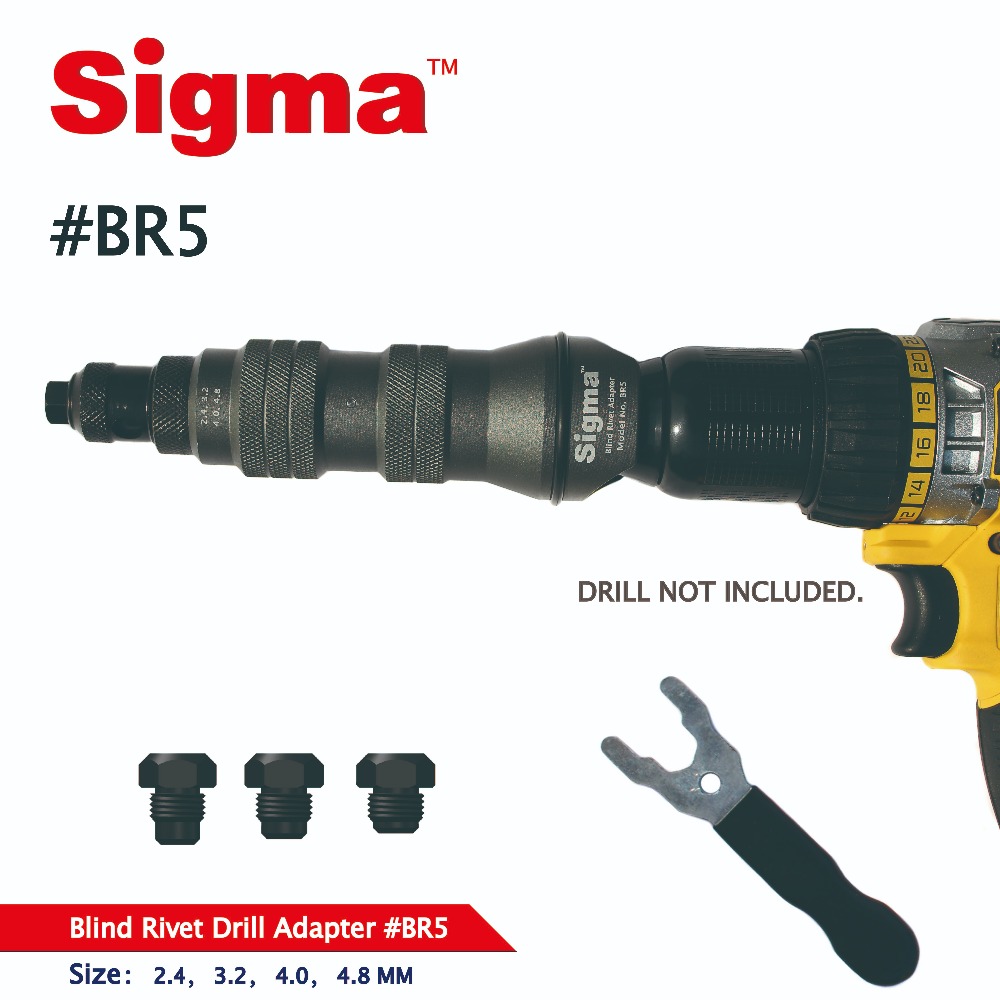Sigma #BR5 Blind Pop Rivet Dri - Rivet Gun Air reseña y precio