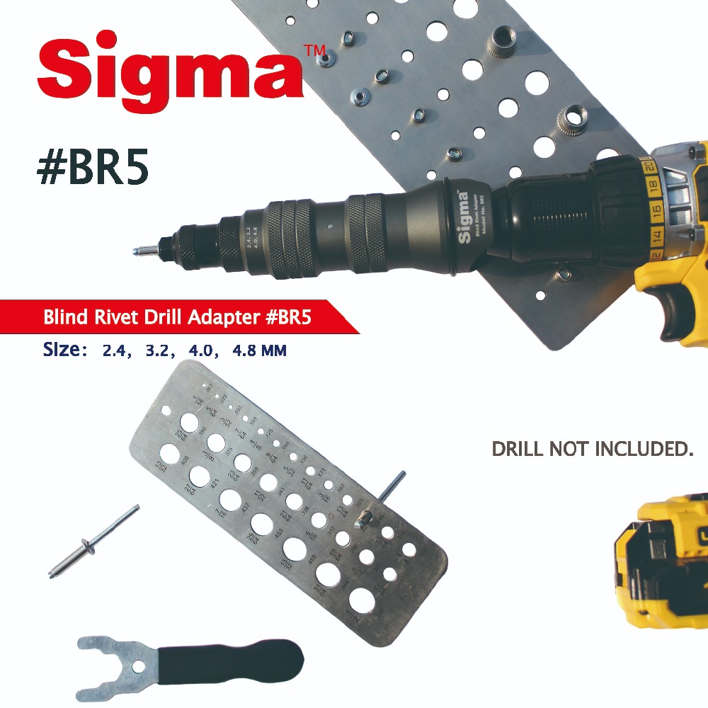 Sigma #BR5 Blind Pop Rivet Dri - Rivet Gun Air reseña y precio