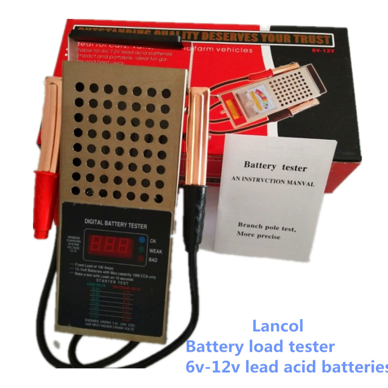 LANCOL BT-05  Motorcycle Car B - Battery Load Tester reseña y precio