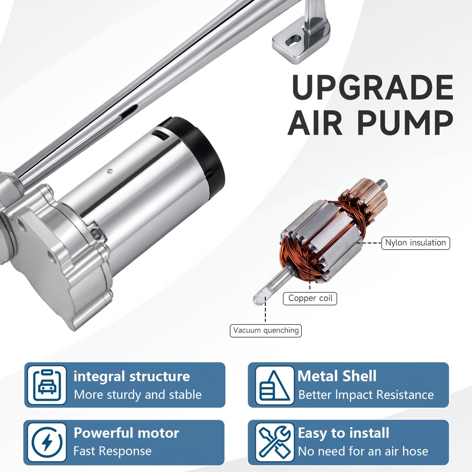 ALLREY Air Horn for Truck Boat - Air Compressor reseña y precio