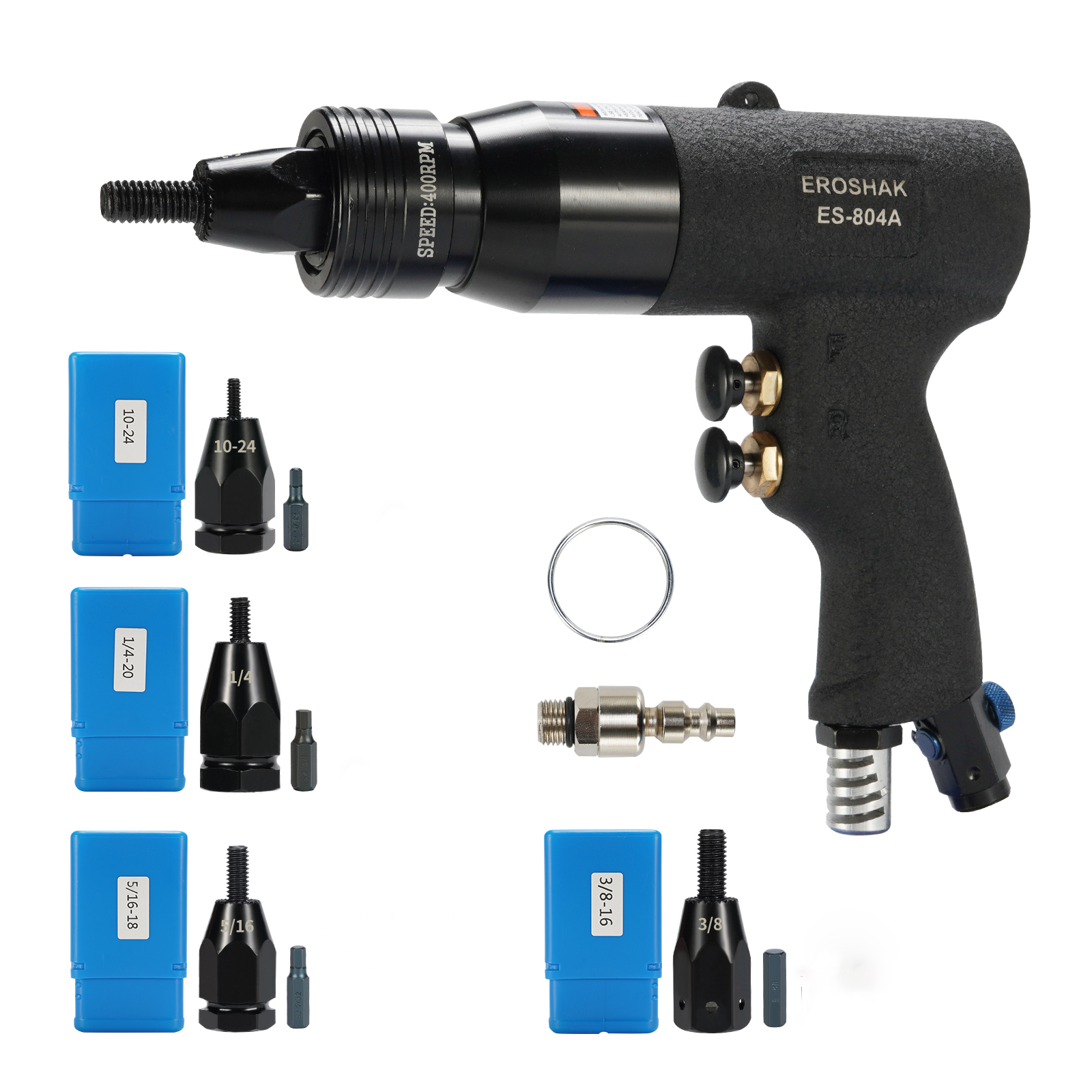M3 M4 M5 M6 M8 M10 M12 Pneumat - Rivet Gun Air reseña y precio