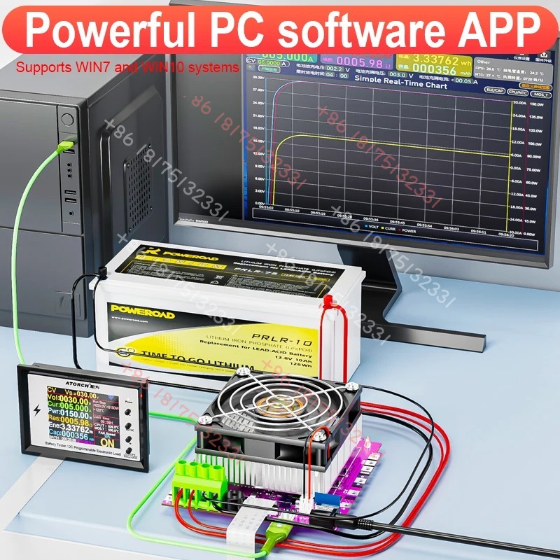 BW600 DC1-200V WiFi  Electroni - Battery Load Tester reseña y precio