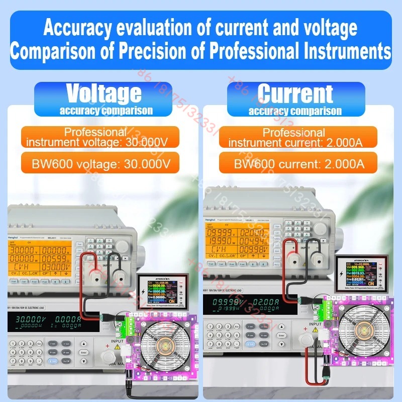 BW600 DC1-200V WiFi  Electroni - Battery Load Tester reseña y precio