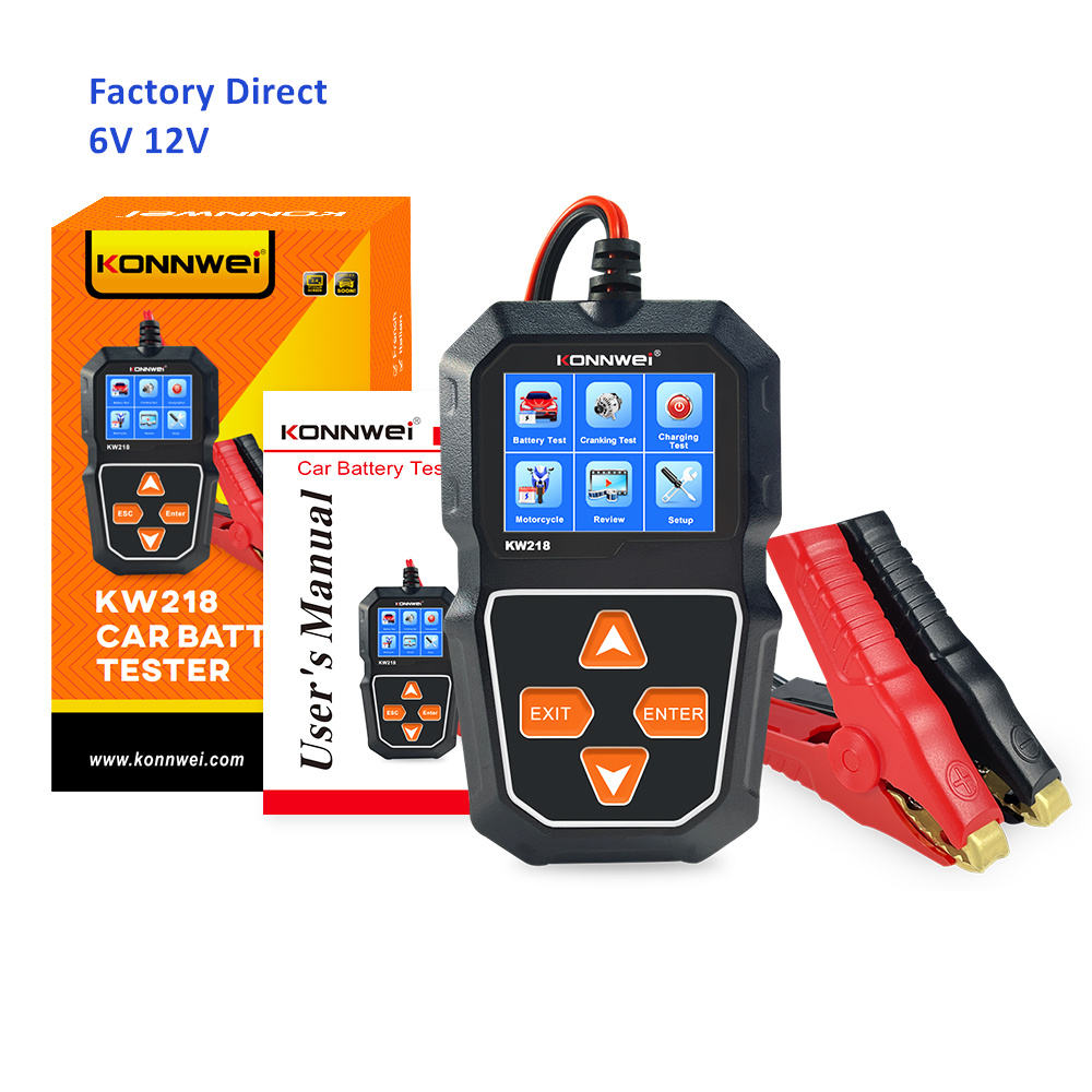 KONNWEI KW218 6V 12V Car Motor - Battery Load Tester reseña y precio