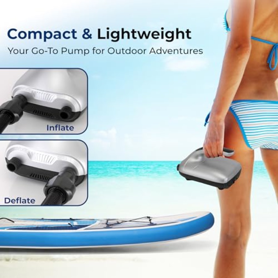 Paddle Board Pump Electric - P - Air Compressor reseña y precio