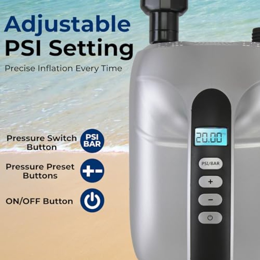 Paddle Board Pump Electric - P - Air Compressor reseña y precio