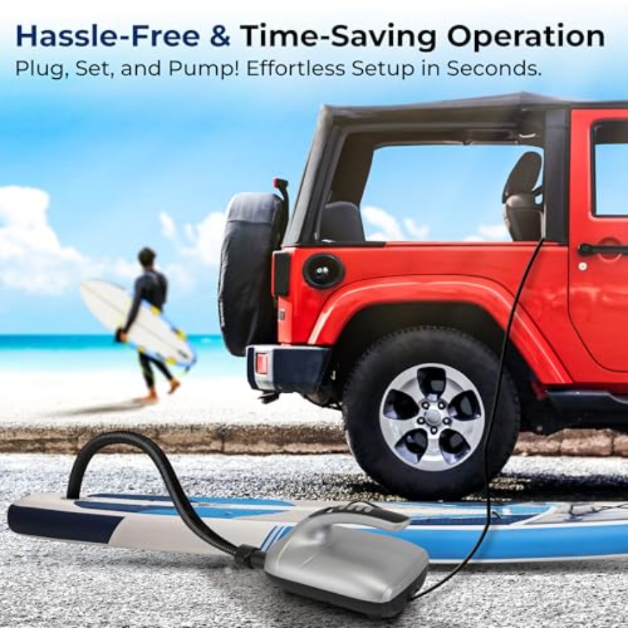 Paddle Board Pump Electric - P - Air Compressor reseña y precio