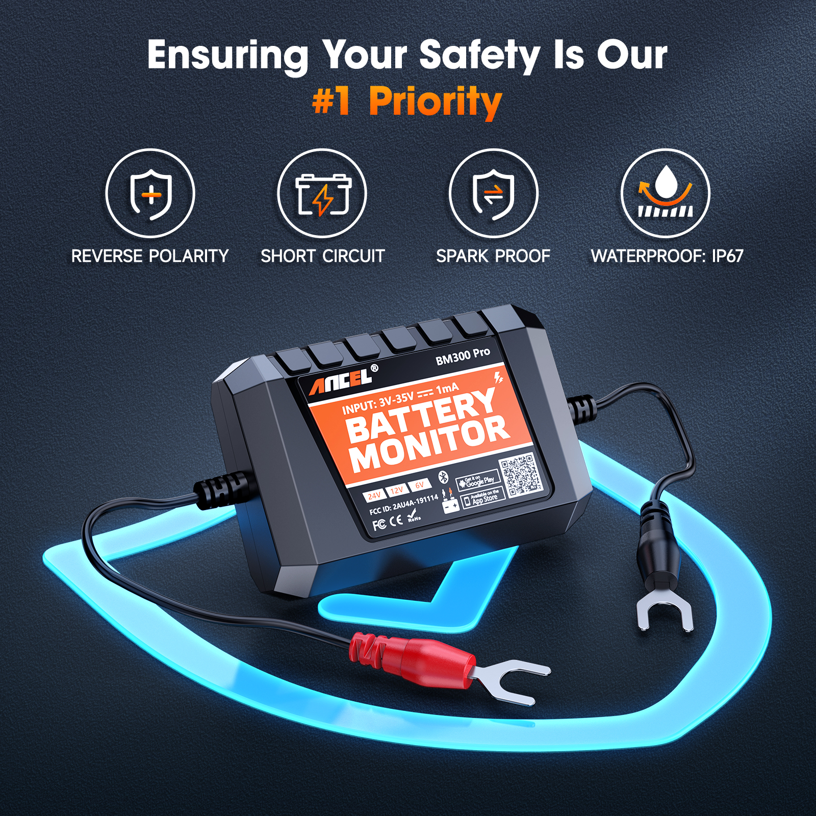 ANCEL BM300 Pro Battery  Teste - Battery Load Tester reseña y precio