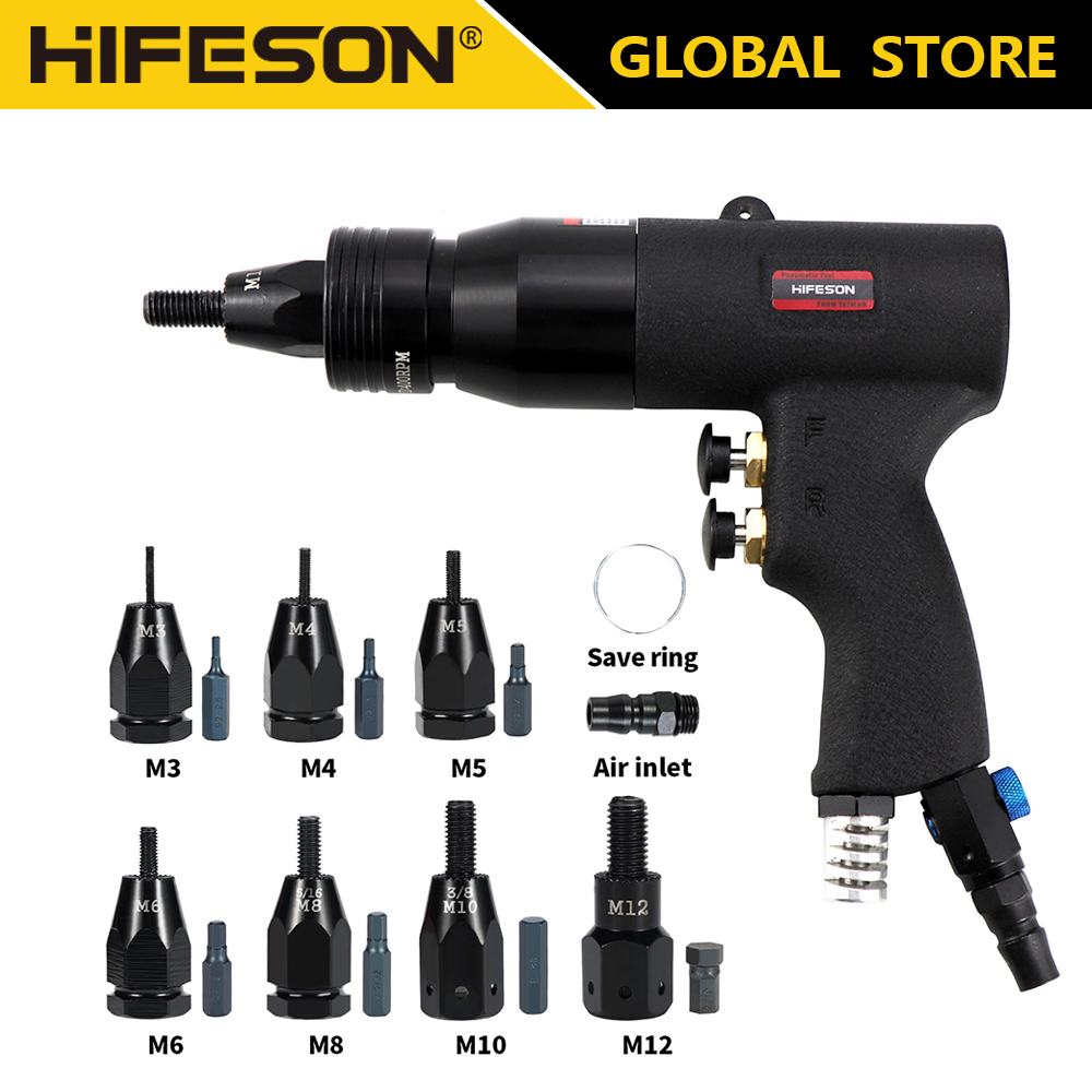 HIFESON Self-Lock Pneumatic Ri - Rivet Gun Air reseña y precio