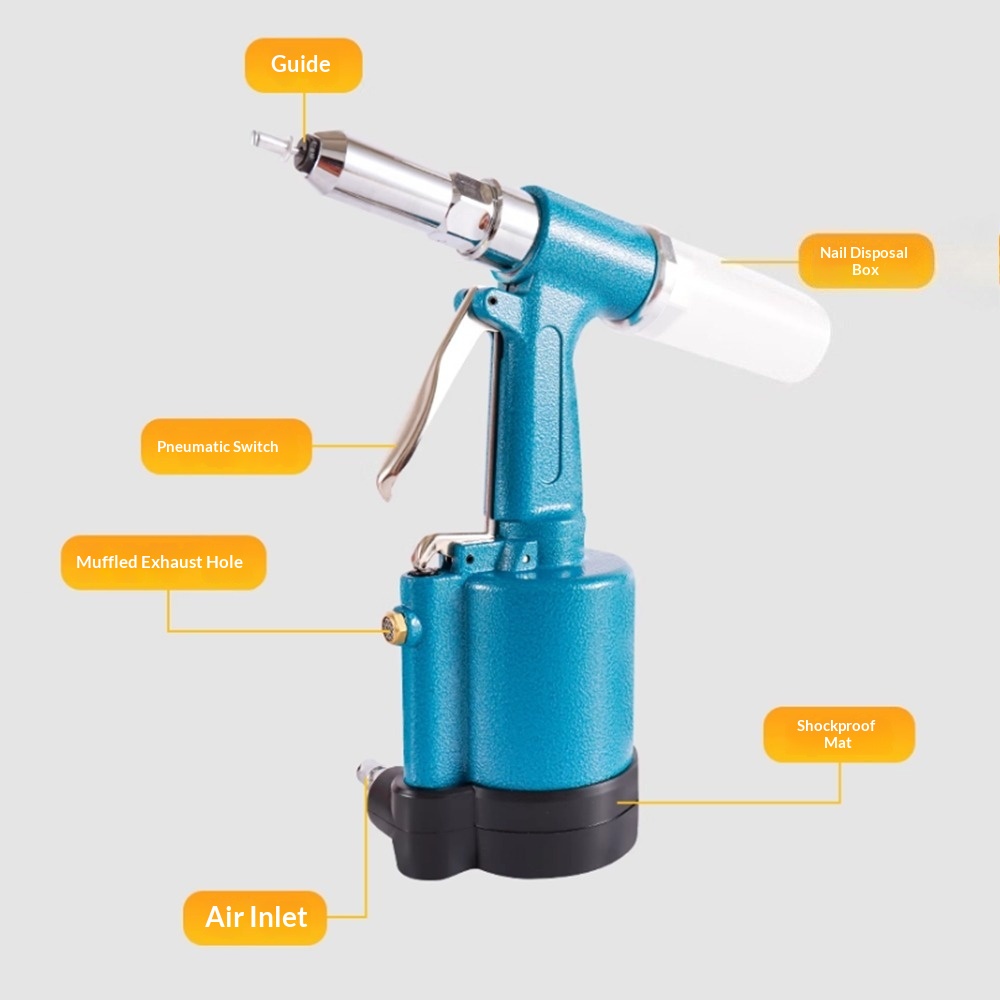 Industrial pneumatic riveting  - Rivet Gun Air reseña y precio
