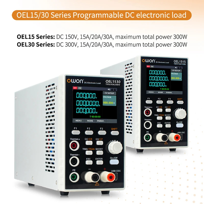 OWON OEL15 Series Programmable - Battery Load Tester reseña y precio