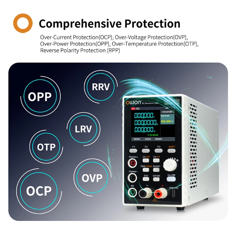 OWON OEL15 Series Programmable - Battery Load Tester reseña y precio